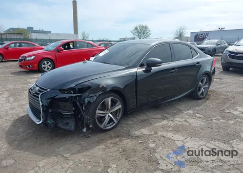 2018 Lexus Is 300 from USA, damaged, VIN JTHC81D24J5032802